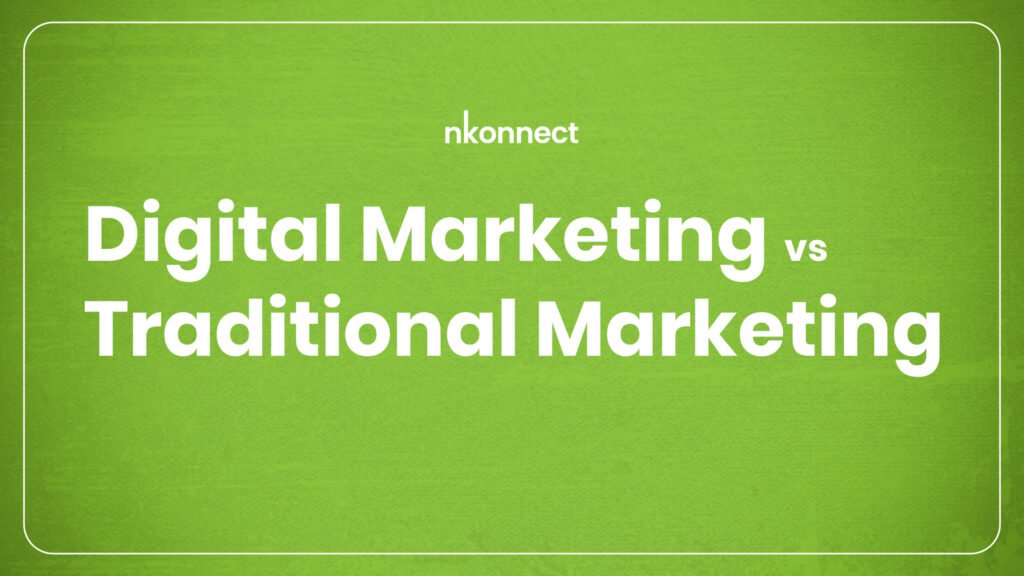 Digital Marketing vs Traditional Marketing