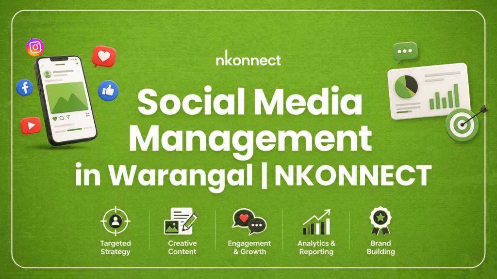 Social Media Management in Warangal | NKONNECT